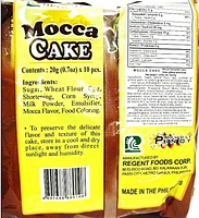 Regent Moka gateau aromatise 20g x 10pcs Regent Moka gateau aromatise