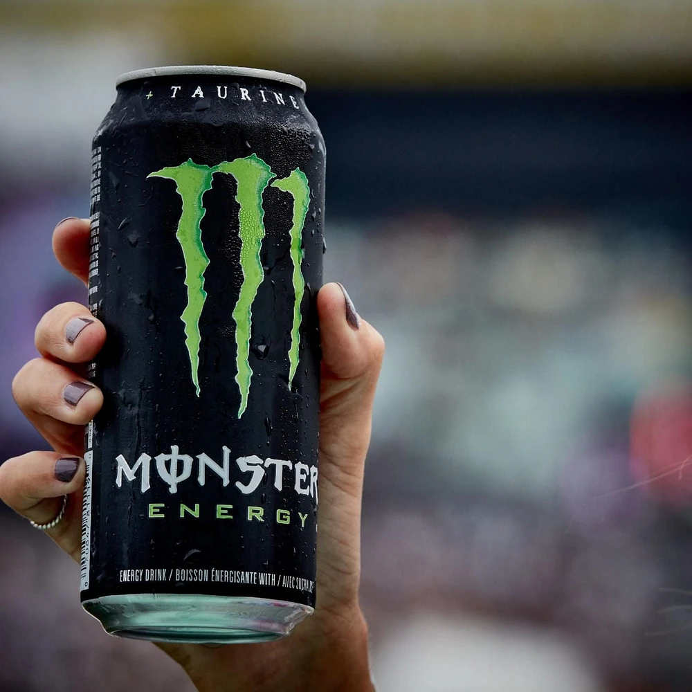 MONSTER ENERGY Green, canette de 473 mL 473 mL