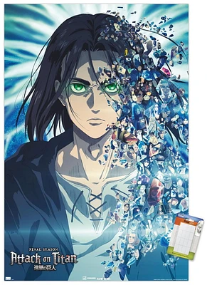Attack on Titan: The Final Season - Fragments Wall Poster, 14.725" x 22.375"