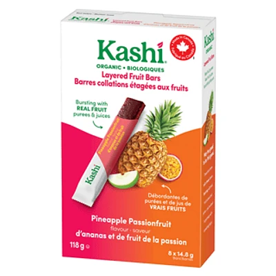 KASHI Barres étagées à l'ananas et au fruit de la passion 118GMX6 KASHI Barres étagées à l'ananas et au fruit de la passion 118GMX6