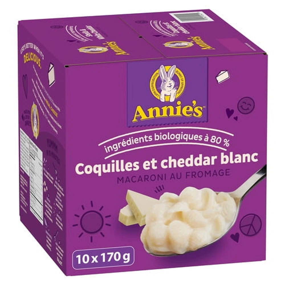 Annie's Macaroni & Cheese, Shells & White Cheddar, 1.7 kg, 1.7 kg