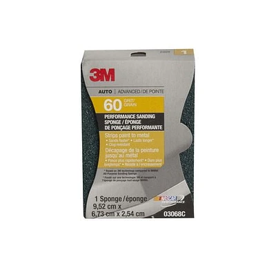 3M Canada 3M Performance Sanding Sponge, 60 Grit