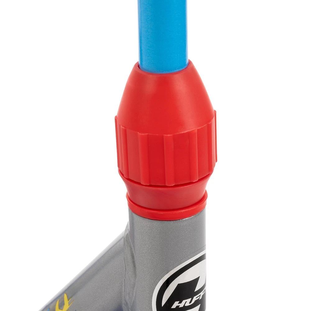 Trottinette Préscolaire a 3-roues la Pat' Patrouille de Huffy avec lumières LED, Bleu