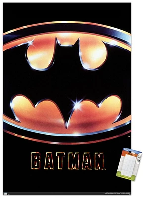 DC Comics Movie Batman (1989) - Logo One Sheet Wall Poster, 22.375" x 34"