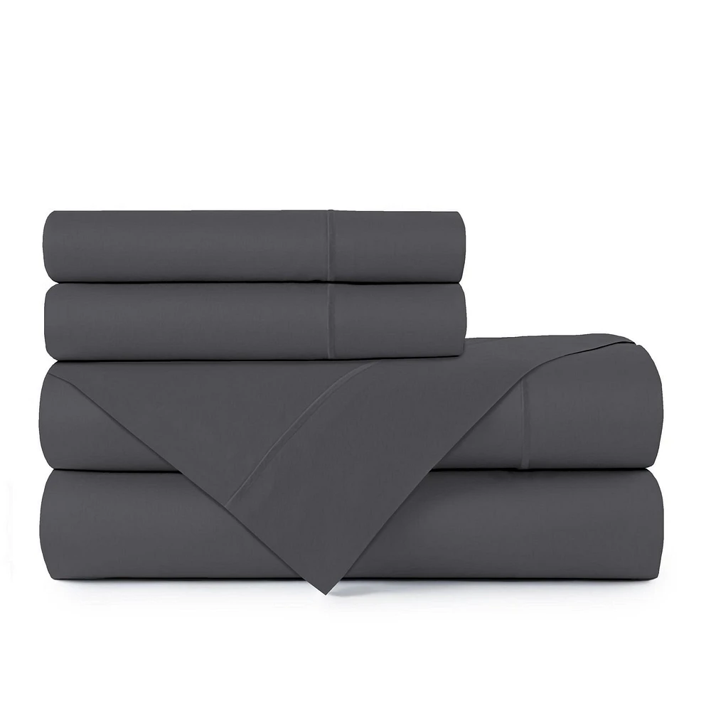 Ensemble de draps en bambou 450 fils Johnson Home