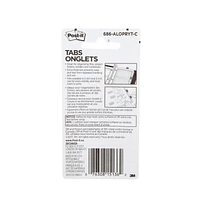 Onglets Post-it® 686-ALOPRYT-C, Couleurs Assorties 4 Par Paquet
