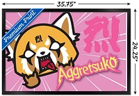 Aggretsuko - Horns Wall Poster