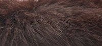 Brown Flokati Fur Rug – 5' x 8', Soft and Plush Area Rug for Living Rooms or Bedrooms