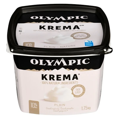 Olympic Krema Yogurt Plain 10%, 1.75KG