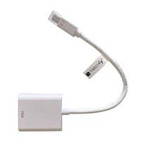 Techly Mini DisplayPort1.2 (Thunderbolt) to Female VGA Adapter up to 1920x1200 @ 60HZ Compatible with displayport 1.2 and 1.3