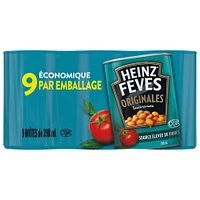 Fèves originales Heinz en sauce tomate 398 ml, Paquet de 9