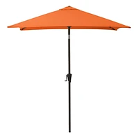 Parasol d'extérieur inclinable en tissu durable de 2 m x 2 m avec cadre en acier CorLiving