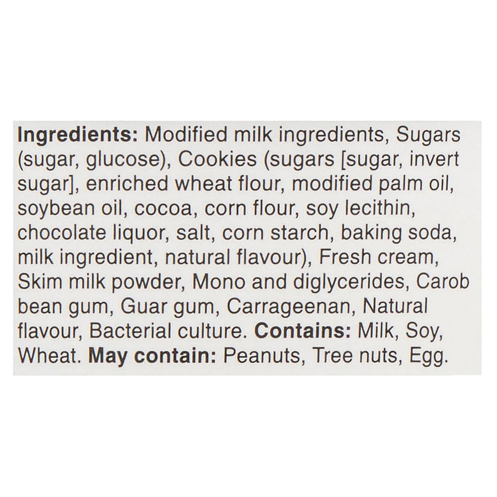 Chapman's Frozen Yogurt Cookies & Cream, 2L