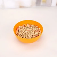 Bol rond en polypropylène orange Mainstays 1 pièce 6,75 pouces 1 pièce