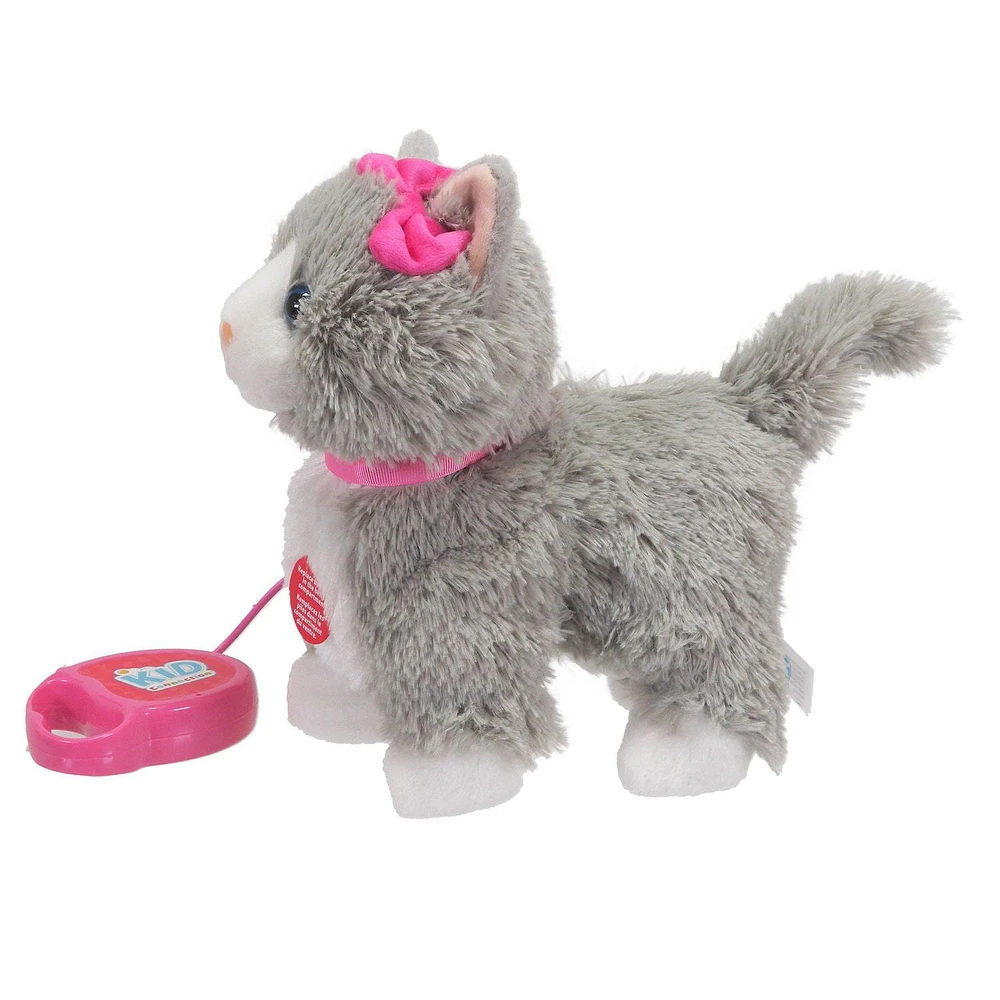 Kid Connection Mon animal de compagnie qui marche - Chat gris Collectez les tous!