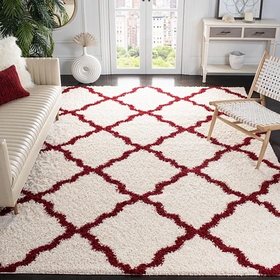 Safavieh Dallas Logan Tapis Géométrique Shag