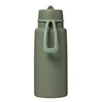 b.box - 34oz Insulated Flip Top Drink Tumbler with Straw Large and Durable Water Bottle for Teens & Adults Travel Water Bottle Triple Layer Insulation BPA Free 34oz