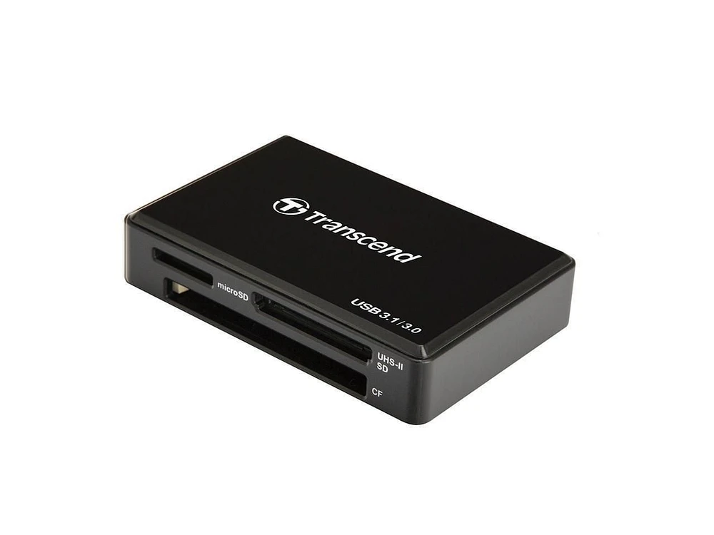 Transcend Lecteurs des Cartes USB 3.0 CompactFlash / microSDHC / microSDXC / SDHC / SDXC / SD / microSD / Compact Flash