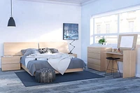 Nexera Nordik 4-Drawer Chest, Natural Maple