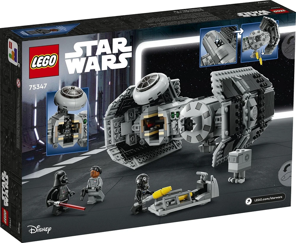 LEGO Star Wars Bombardier TIE 75347 Ensemble de construction (625 pièces) Comprend 625 pièces, 9+ ans