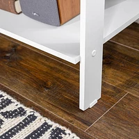 Manor Park 4 Shelf Simple Modern Wood Ladder Bookcase