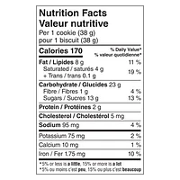 Pillsbury Pâte à biscuits aux pépites de Double chocolat, Prête à cuire 454 g, 12 Biscuits