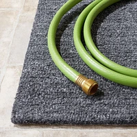 SAFAVIEH Outdoor Micro-Loop Garrett Solid Indoor/Outdoor Area Rug