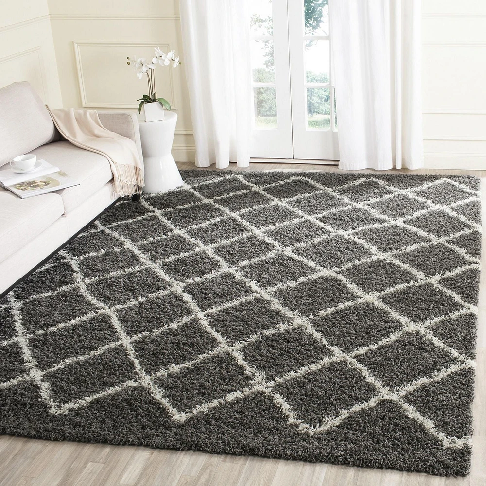 Safavieh Dallas Jerrie Tapis Géométrique Shag