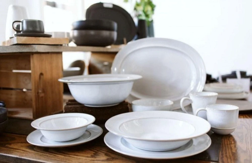 Mesa Ceramics Rondo Stoneware Salad Plate 22cm Set of 4