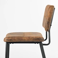 Homycasa Lot de 2 tabourets de bar – Tabourets de comptoir de 27 pouces pour îlot de cuisine