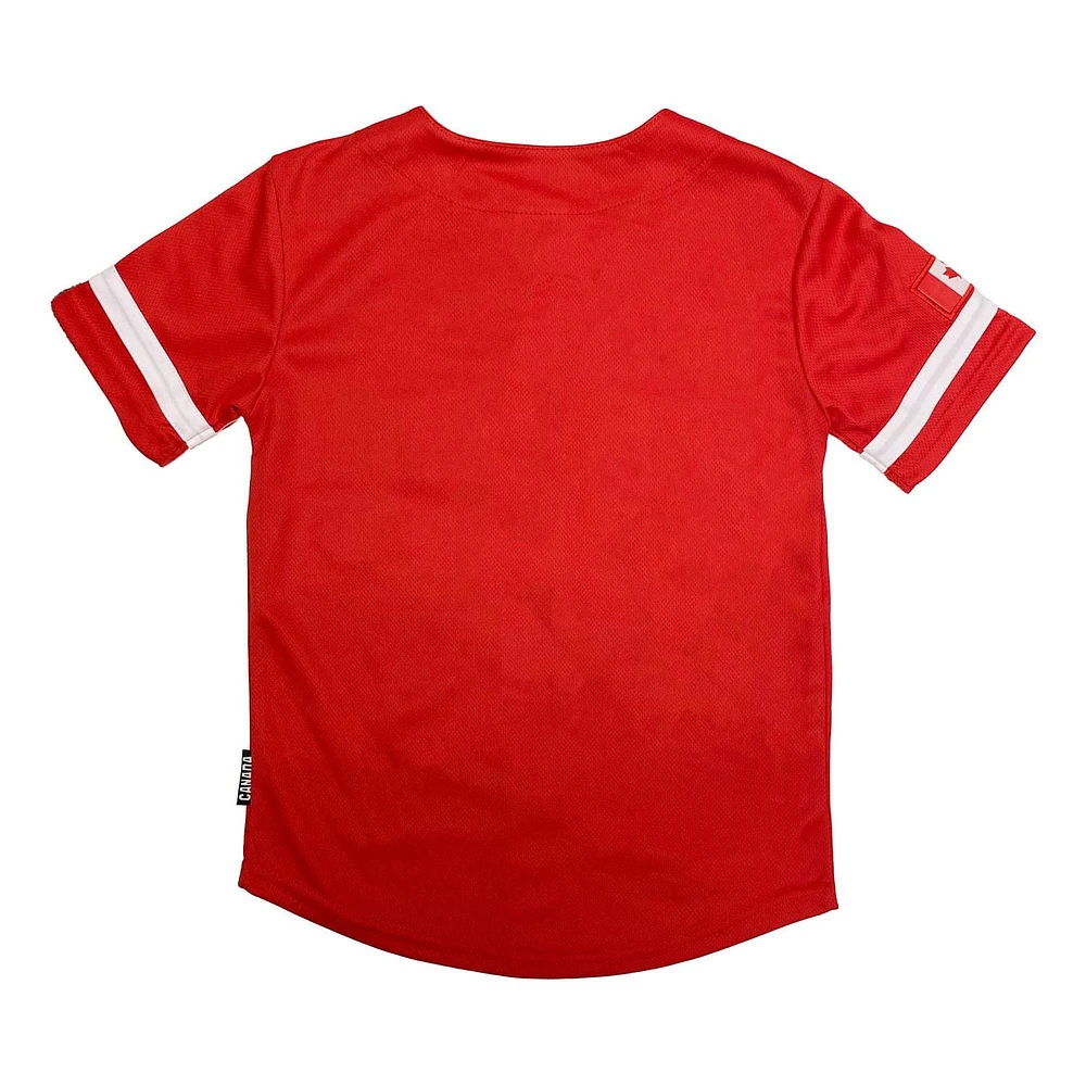 Mad Engine Boys Team Canada Baseball Jersey