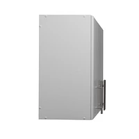 Prepac Armoire murale Elite 54 po, gris clair