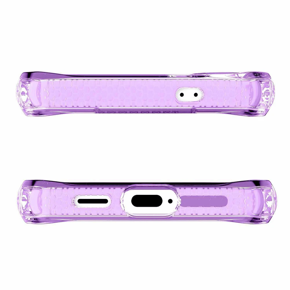 ITSKINS Spectrum_R Clear Case  Samsung Galaxy S24 Light Purple