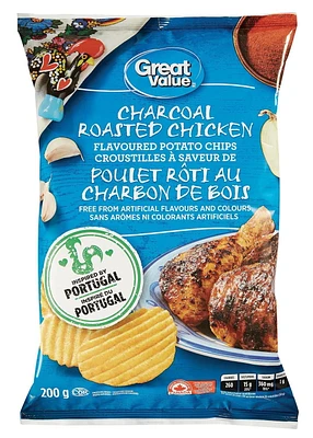 Great Value Charcoal Roasted Chicken Flavoured Potato Chips