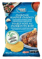 Great Value Charcoal Roasted Chicken Flavoured Potato Chips