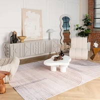Rug Branch Minimalist Abstract Indoor Area Rug