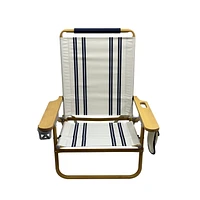 Chaise de plage de luxe Mainstays