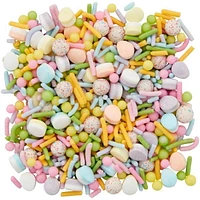 Mélange de paillettes vermicelles et œufs de Pâques arc-en-ciel pastel de Wilton