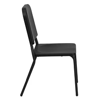 Flash Furniture Hercules Series Black High Density Stackable Melody Band/Music Chair