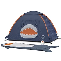 Firefly! Outdoor Gear Finn the Shark Kid's Camping Set (Tent, Sleeping Bag and Lantern), Kid's Camping Set
