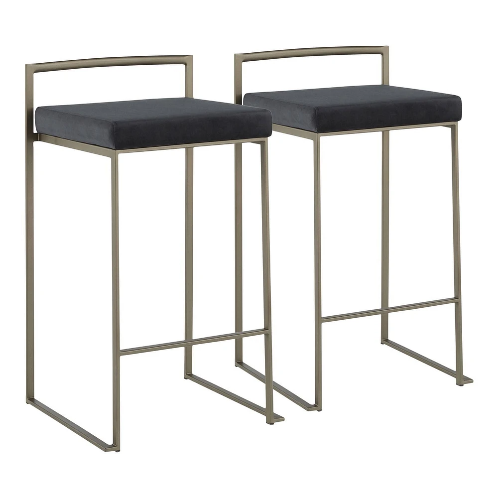 Fuji Industrial Counter Stool by LumiSource