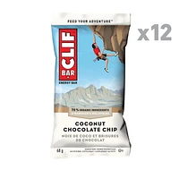 Clif bar Coconut Chocolate Chip Energy Bars, 12 x 68 g