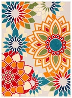 Safavieh Cabana Quincy Floral Outdoor Area Rug