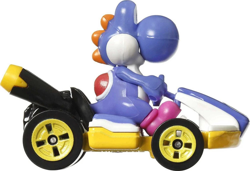 Hot Wheels Yoshi Standard Kart Bleu Foncé
