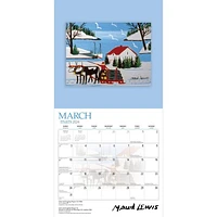 Wyman Publishing Maud Lewis 2024 12x24 Inch Square Wall Calendar, 9781525611520