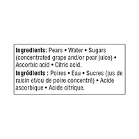 Great Value Pear Halves in Fruit Juice from Concentrate