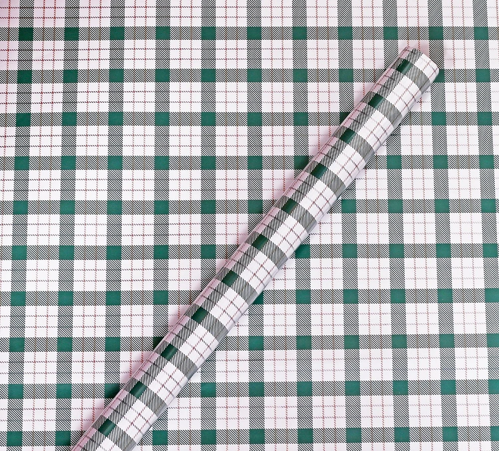 Holiday Time Christmas Wrapping Paper 8 Rolls Assortment