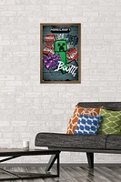 Minecraft - Creeper Do Not Enter Wall Poster, 22.375" x 34"