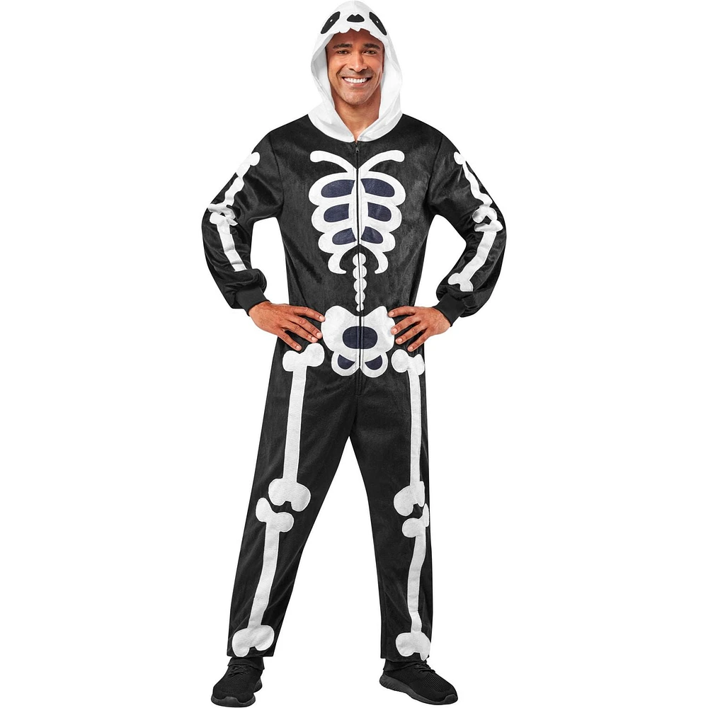 Skeleton Adult Unisex Comfy Wear Costume