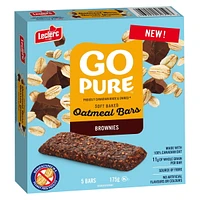 Go Pure Soft Baked Brownies Oatmeal Bars, 5 / 175g